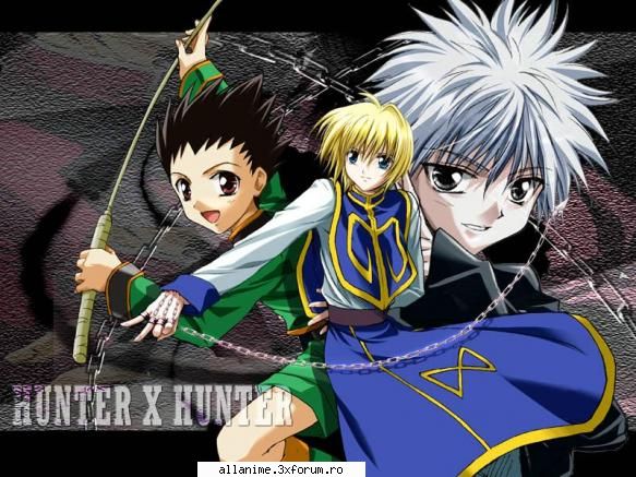 hunter hunter este animeul meu preferat imi place fff molt killua este superr frumos puternik ....sa