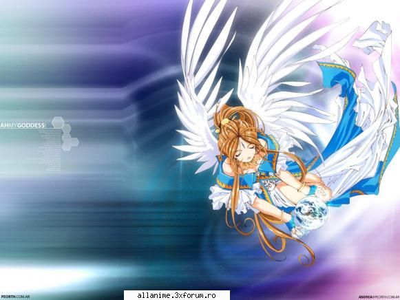 o cheamna belldandy, e un inger  :nebun: . a fost trimisa  sa ii dorinta lui keiichi morisato! iar