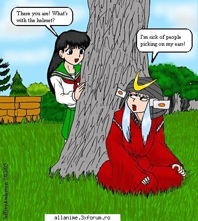 Inuyasha - l-am ascultat shi yo undeva , da` nu mai shtiu - Fan Gallery