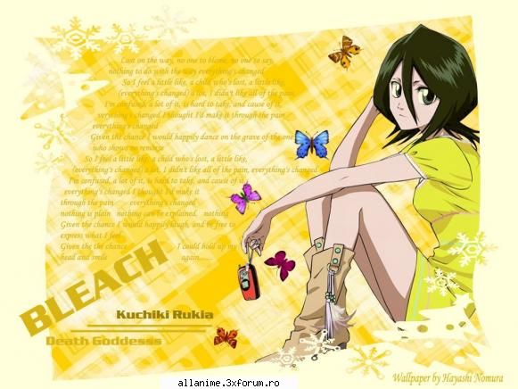 Kuchiki Rukia - Nu prea sunt deacord. Mda e puternica este - Bleach