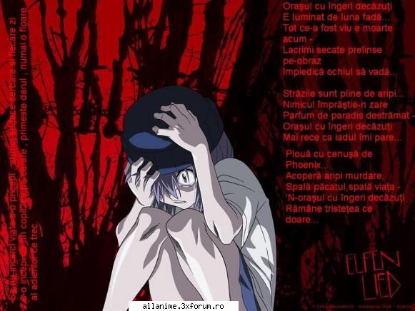 Lucy/Nyuu, Nana, Mariko - Eu una cred ca Lucy e tare , nu stiu de ce - Elfen Lied