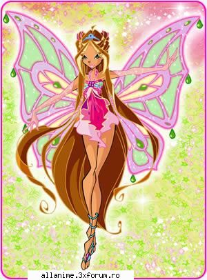 Winx Club - Flora e o inimioara dulce si sensibila cu o - Diverse Anime-uri