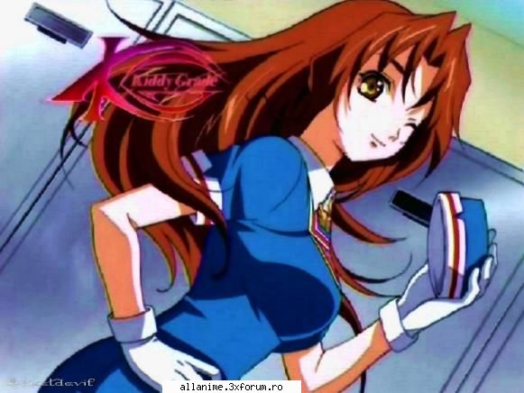 hai sa discutam despre kiddy grade^_^---chat all day - wel...kiddy grade este unu din - Kiddy Grade