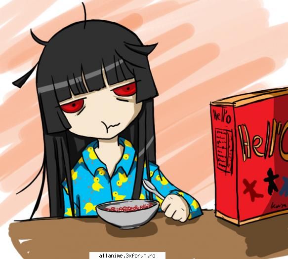 jigoku shuojo - dude sunt inebunita dupa ele si as vrea sa fiu si - Jigoku Shoujo